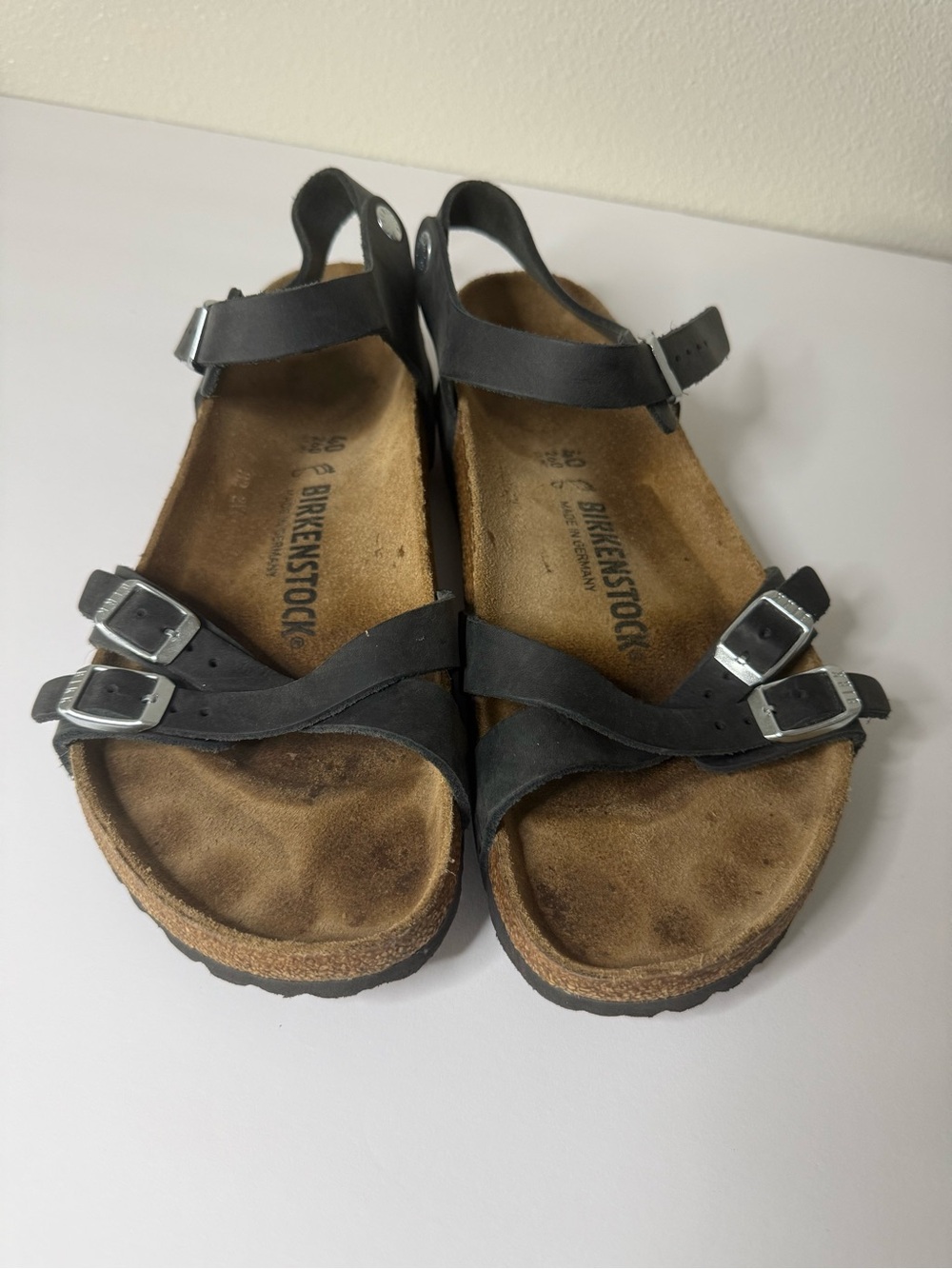 Birkenstock Kumba Black Oiled Leather - Picture 2 of 6